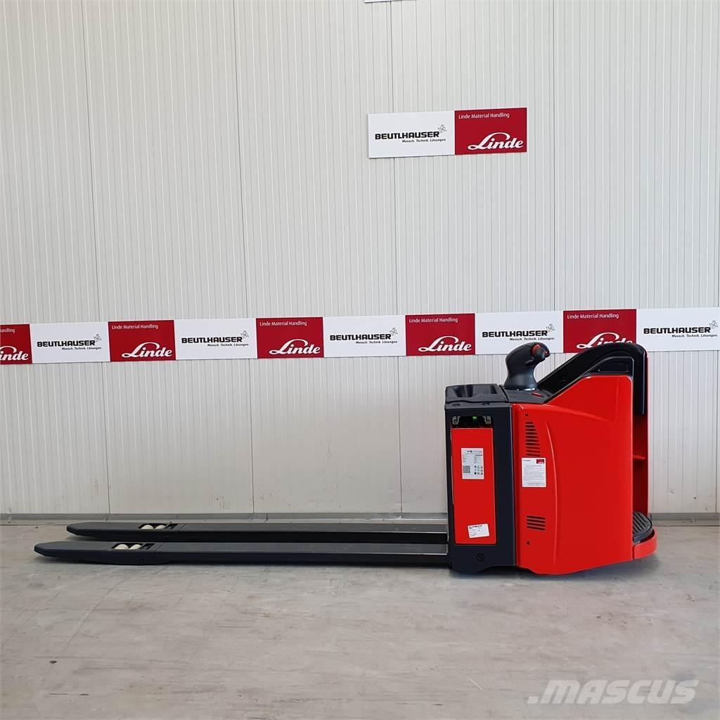 Linde T20SP lang Ručni električni viljuškar