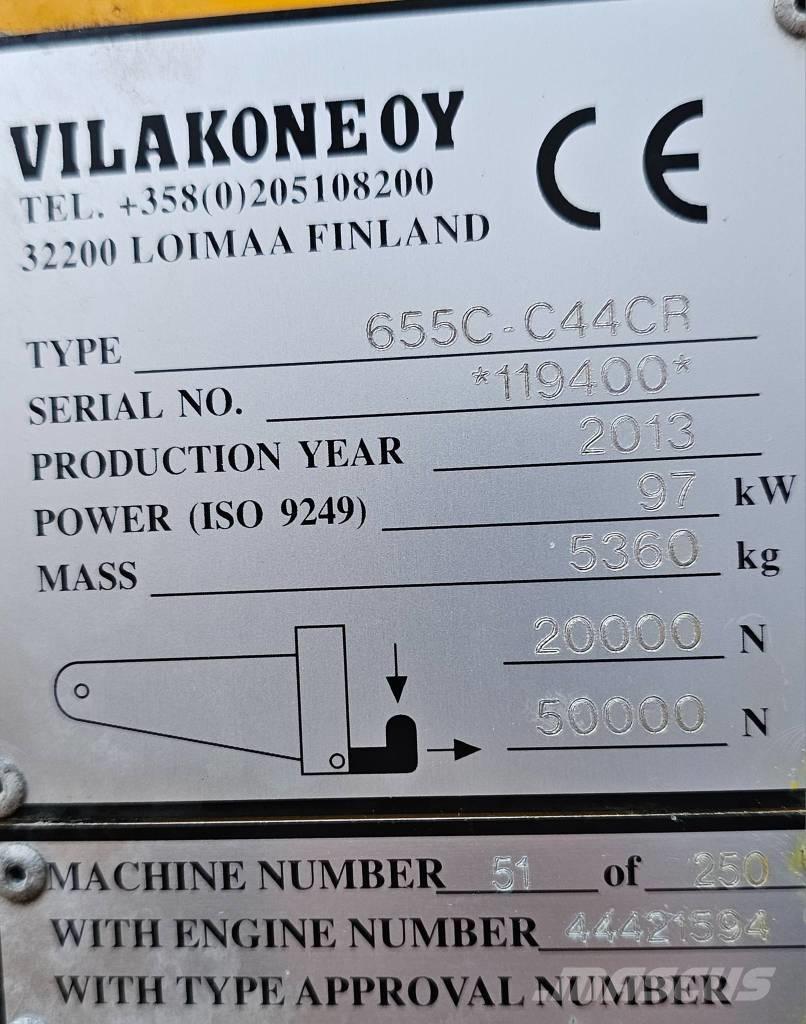 Wille 655 C Bageri točkaši