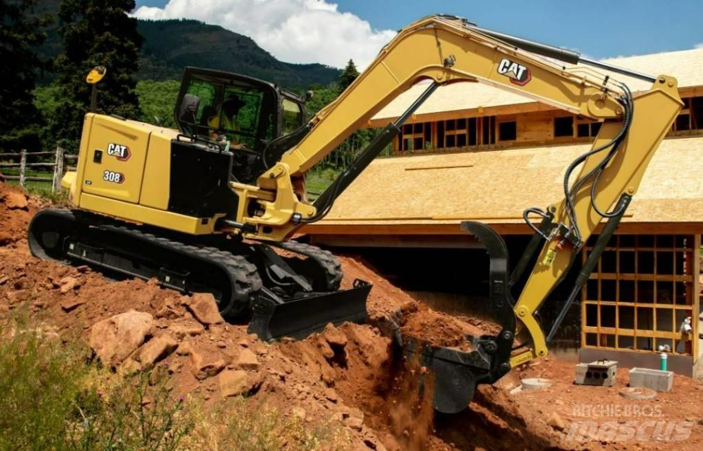CAT 308 E CR UTHYRES Midi bageri 7t – 12t