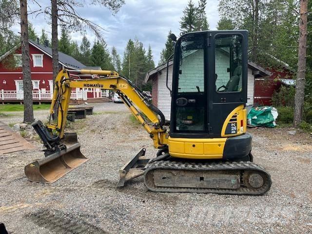 Komatsu PC26MR-3 Mini bageri < 7t
