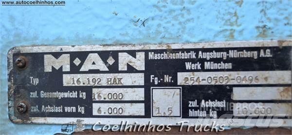 MAN 16.192 HAK Kamioni sa otvorenim sandukom