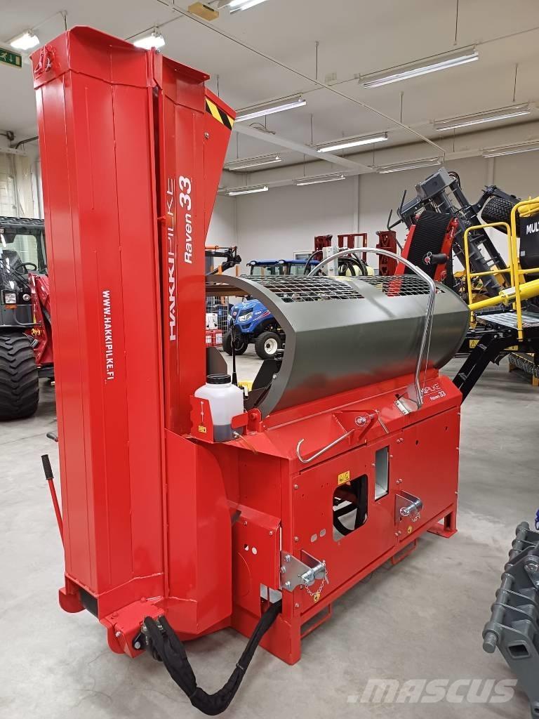Hakki Pilke 33 Raven Cepači za drva, drobilice za drvo i strugači
