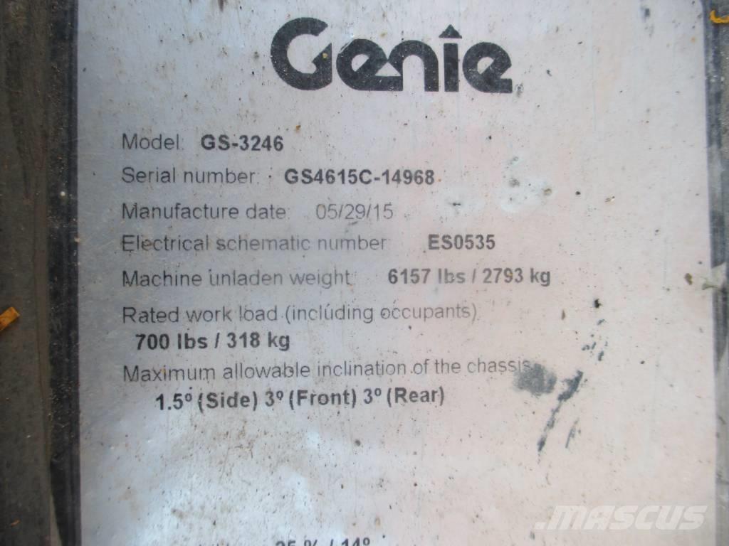 Genie GS 3246 Makazaste platforme