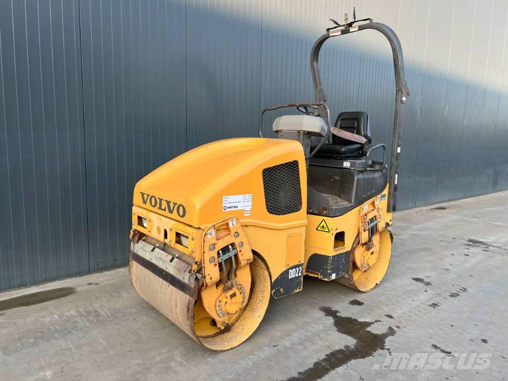 Volvo DD22 Valjci sa duplim bubnjem