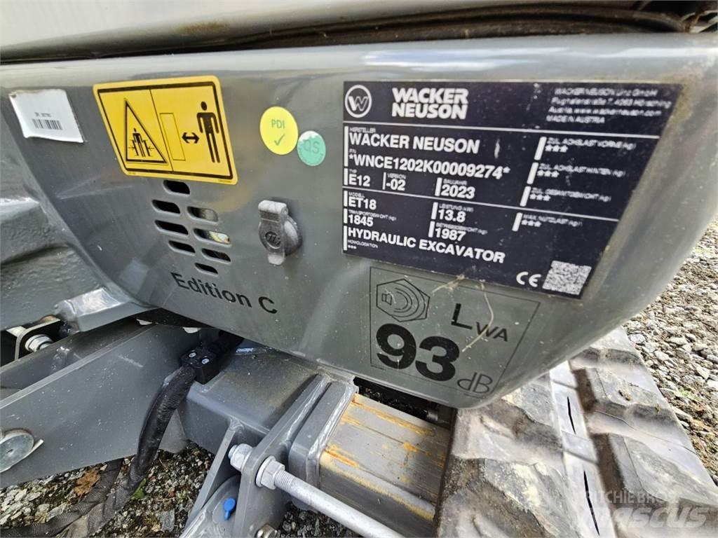 Wacker ET 18 Mini bageri < 7t