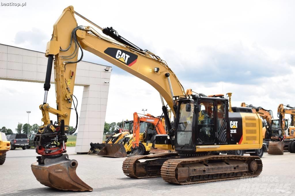 CAT 323 EL Bageri guseničari
