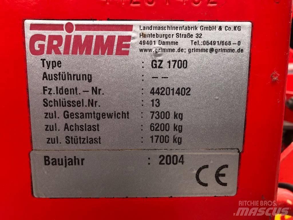 Grimme GZ 1700 Kombajni i kopači za krompir