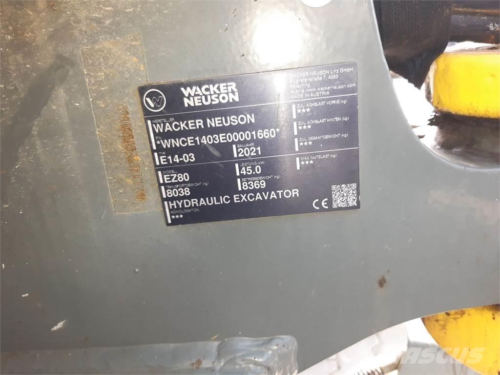 Wacker Neuson EZ80 Bageri guseničari