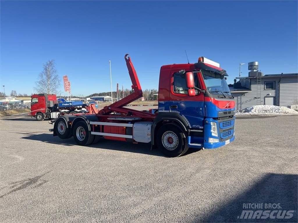 Volvo FM450 6X2 Rol kiper kamioni sa kukom za podizanje tereta