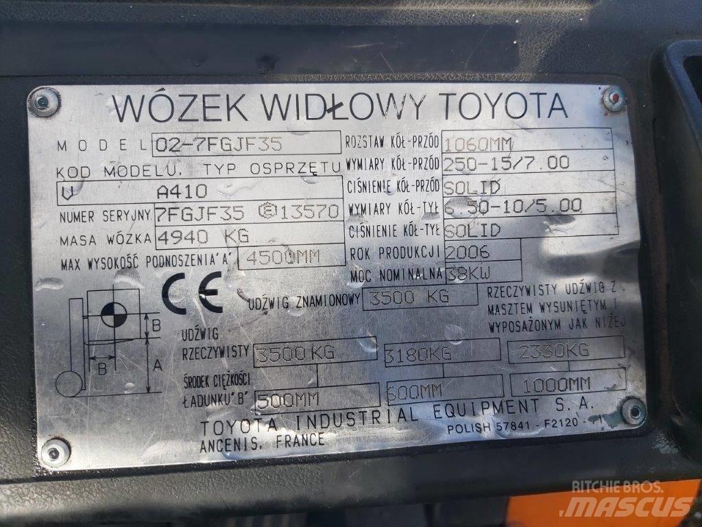Toyota 7FG35 Plinski viljuškari