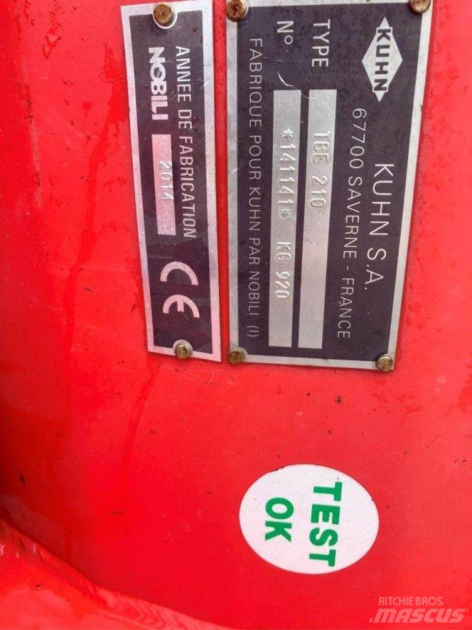 Kuhn TBE 210 Kosilice za livade