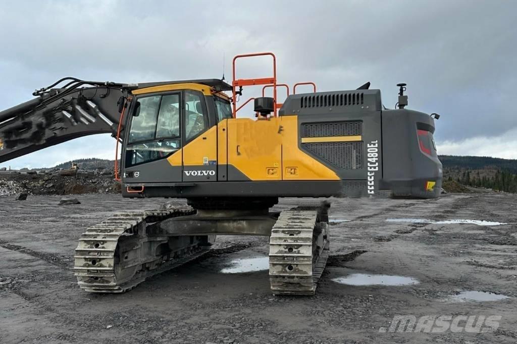Volvo EC 480 E L Bageri guseničari