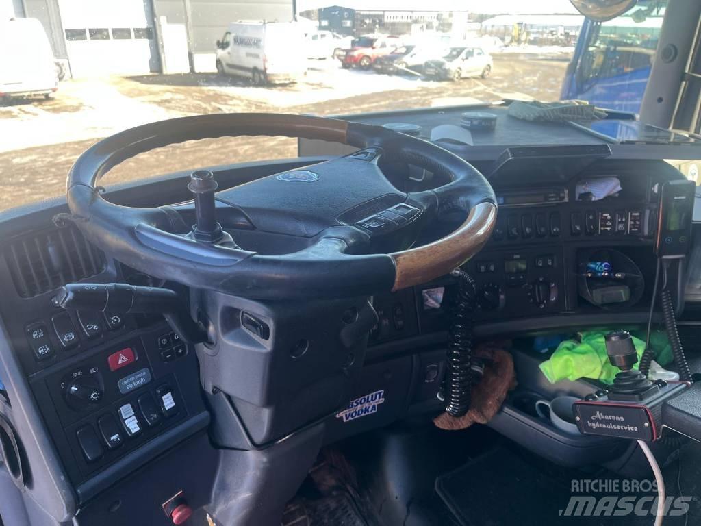 Scania R 500 Rol kiper kamioni sa kukom za podizanje tereta