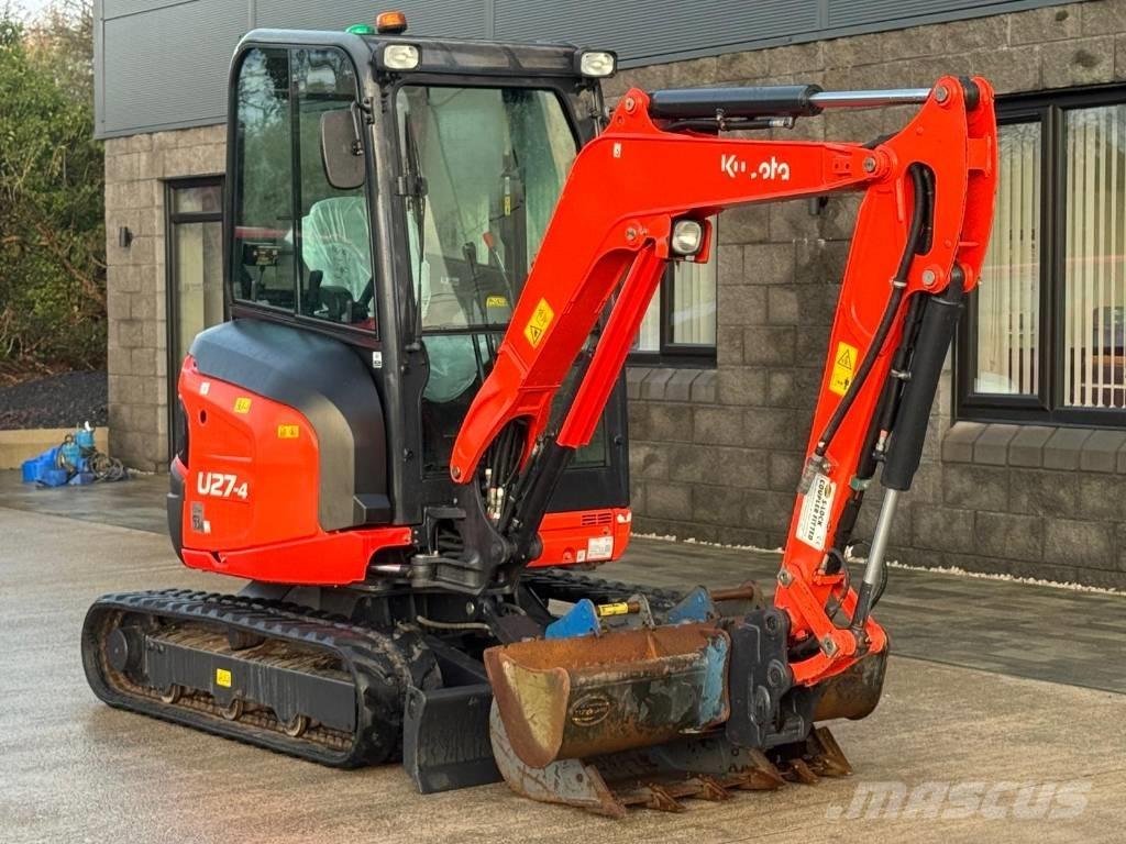 Kubota U 27-4 Mini bageri < 7t