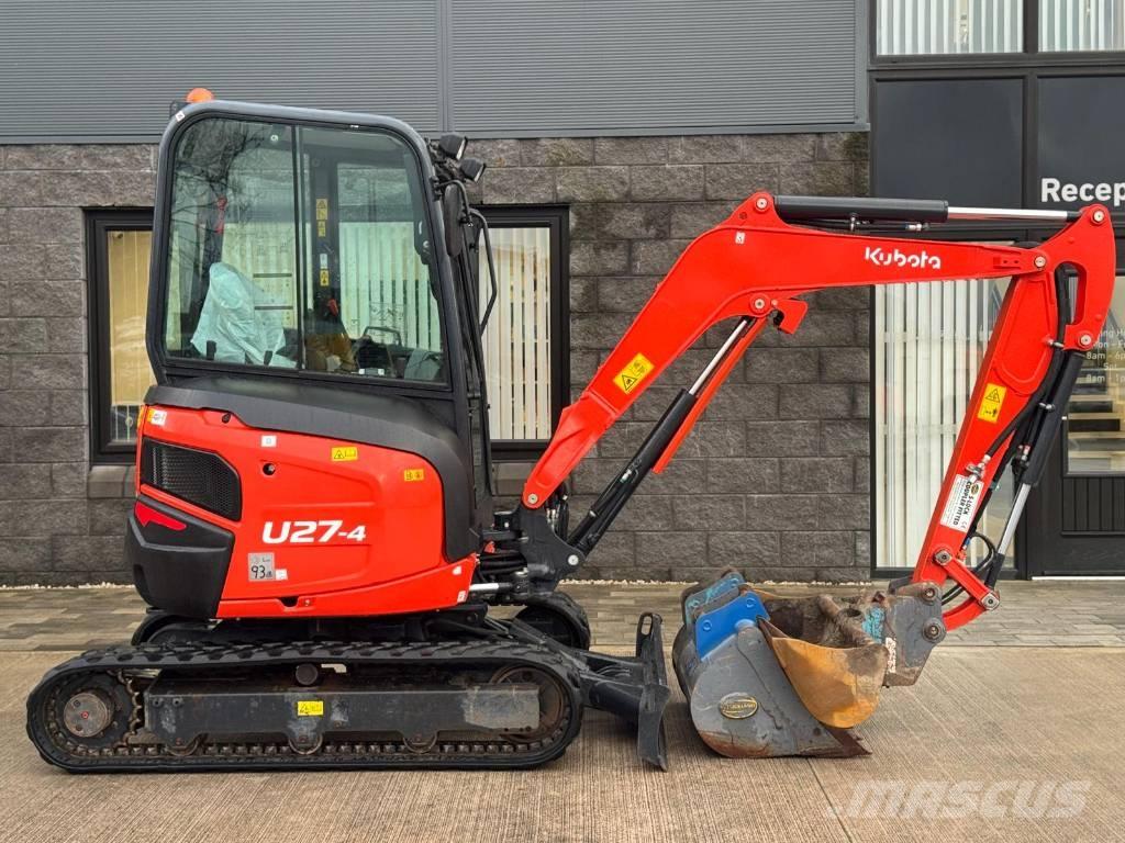 Kubota U 27-4 Mini bageri < 7t