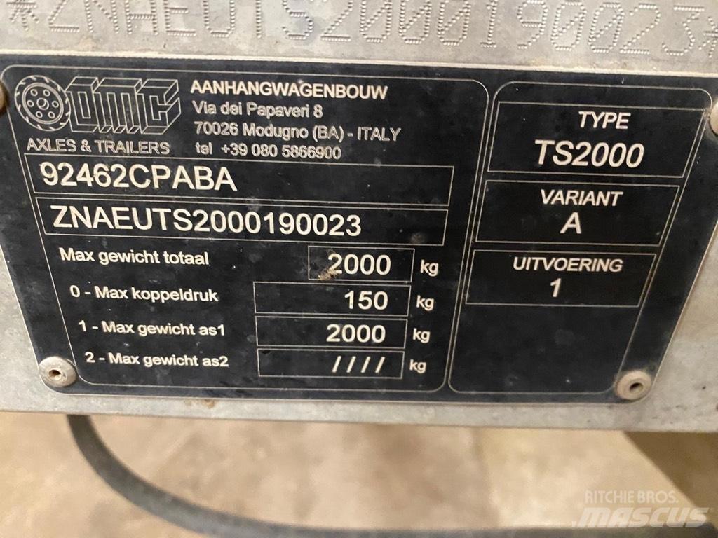  omc axles ts2000 Ostale prikolice
