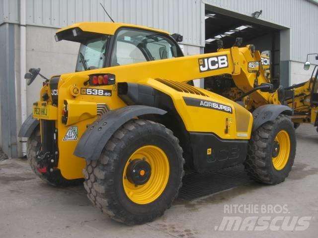 JCB 538-60 Poljoprivredni teleskopski utovarivači