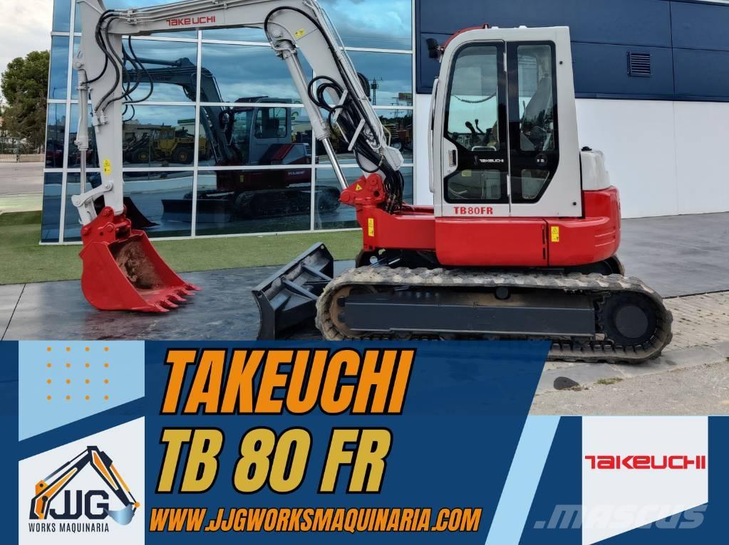 Takeuchi TB 80 FR Midi bageri 7t – 12t