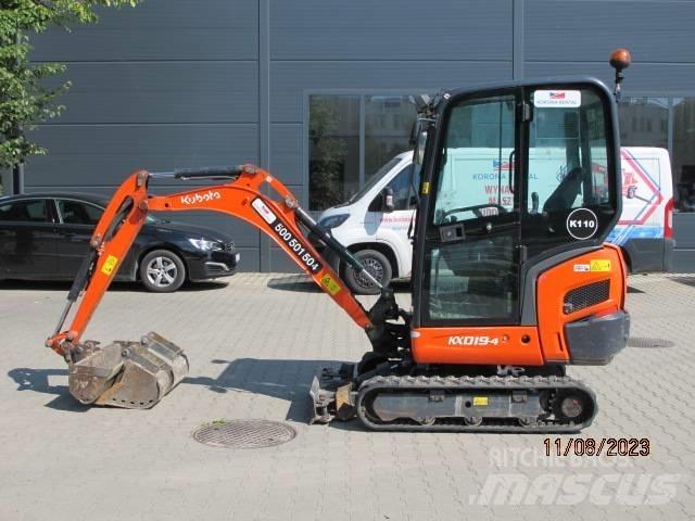 Kubota KX 019-4 Mini bageri < 7t