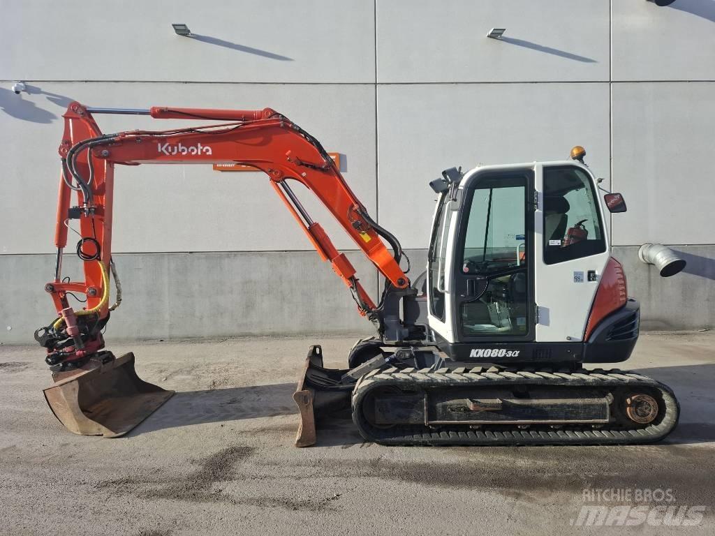 Kubota KX 080-3 Midi bageri 7t – 12t