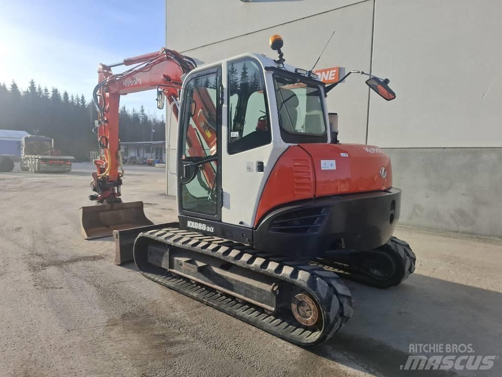Kubota KX 080-3 Midi bageri 7t – 12t