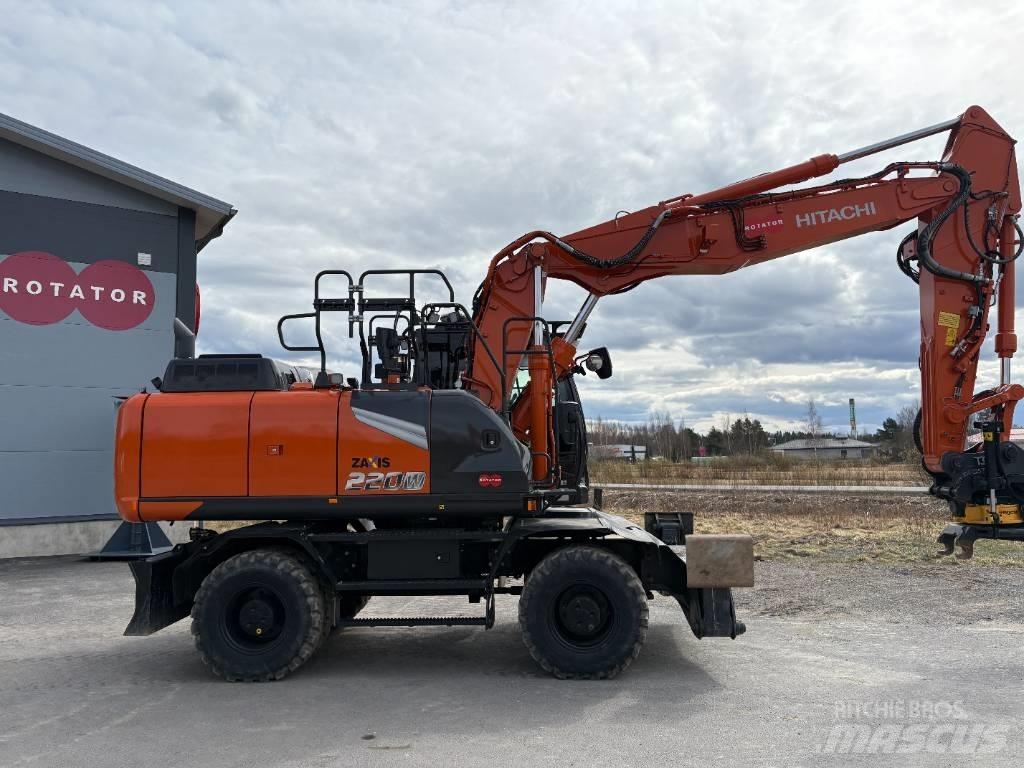 Hitachi ZX220W-7 2P Bageri točkaši