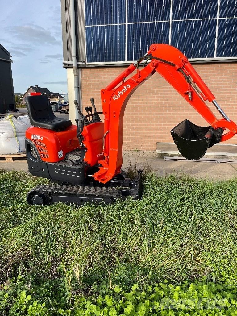 Kubota K 008-3 Mini bageri < 7t