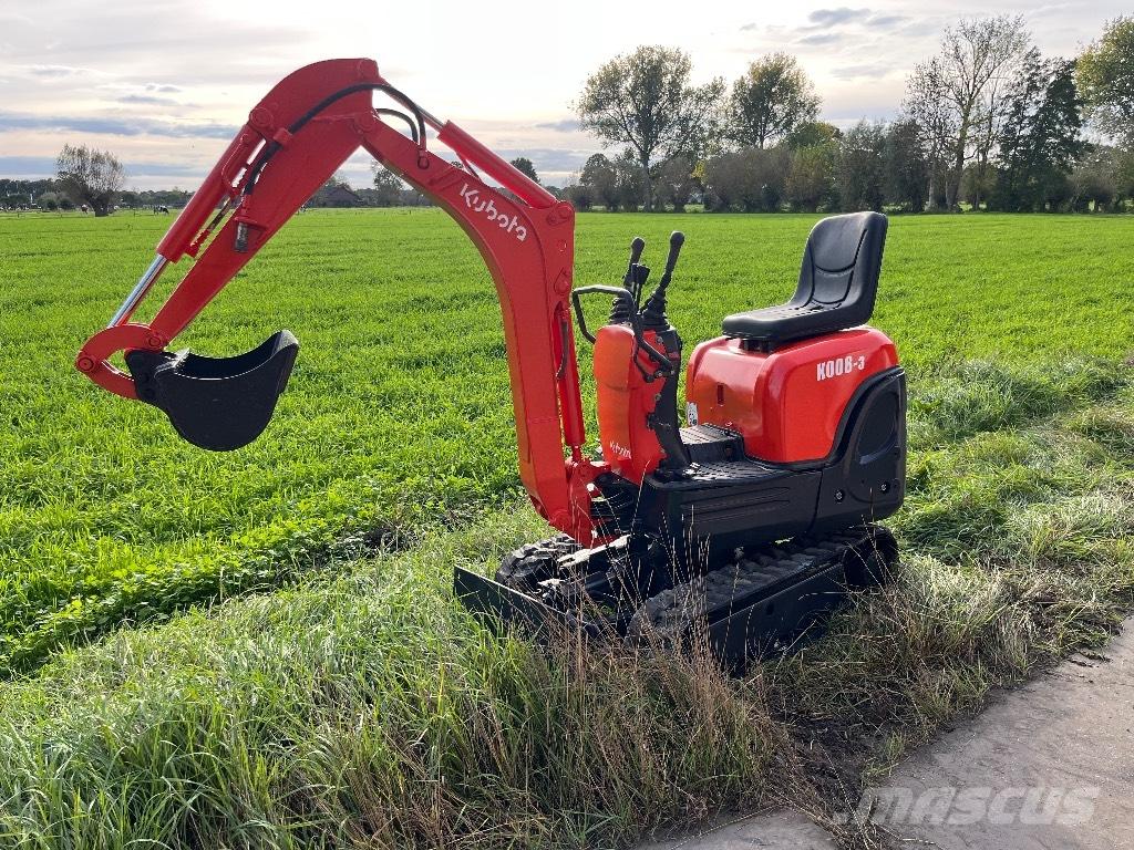 Kubota K 008-3 Mini bageri < 7t