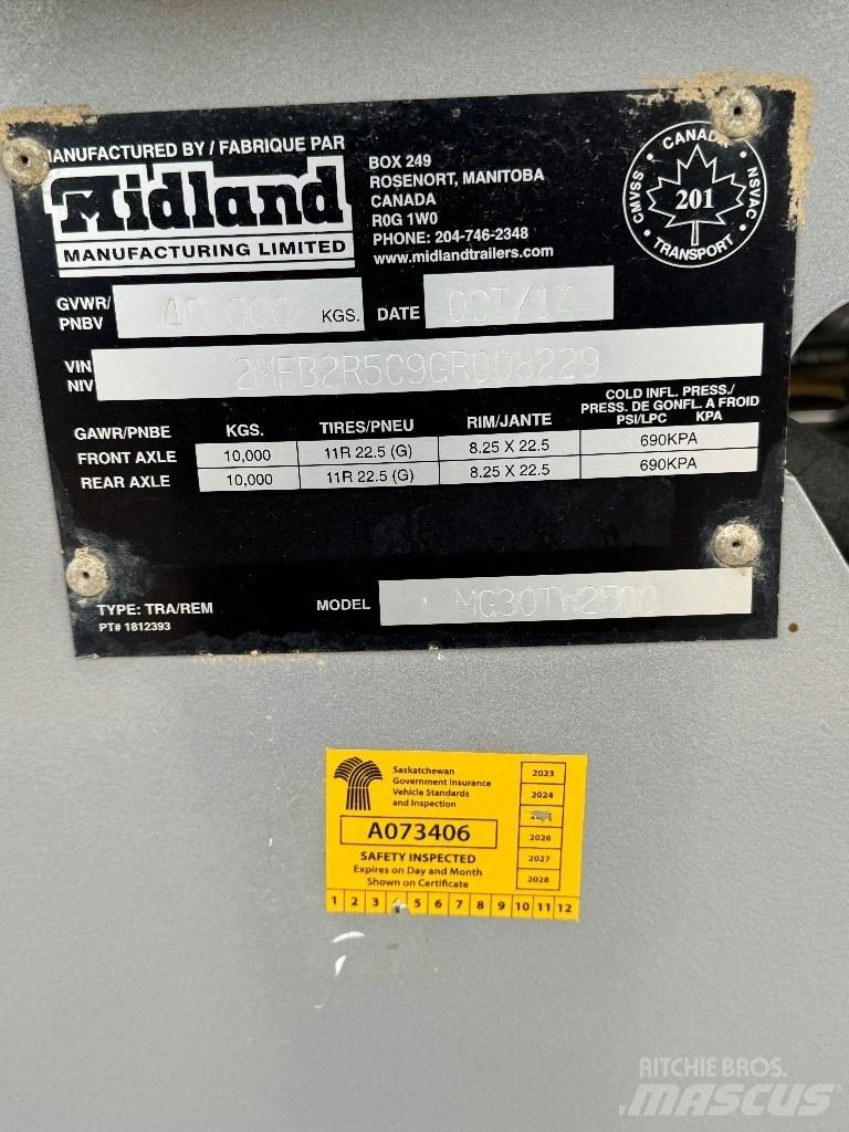 Midland TW2500 Kiperi prikolice