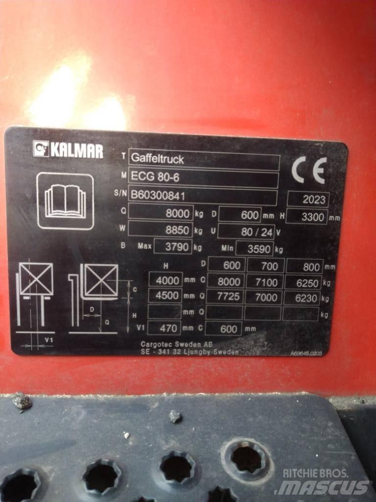 Kalmar ECG80-6 Električni viljuškari