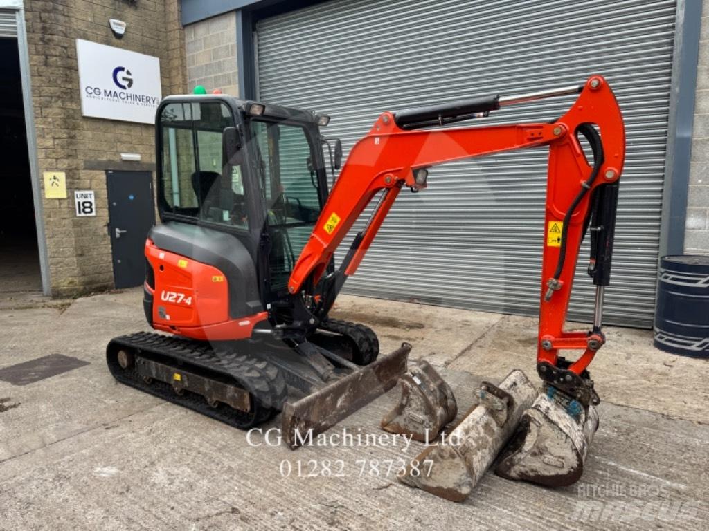 Kubota U 27-4 Mini bageri < 7t