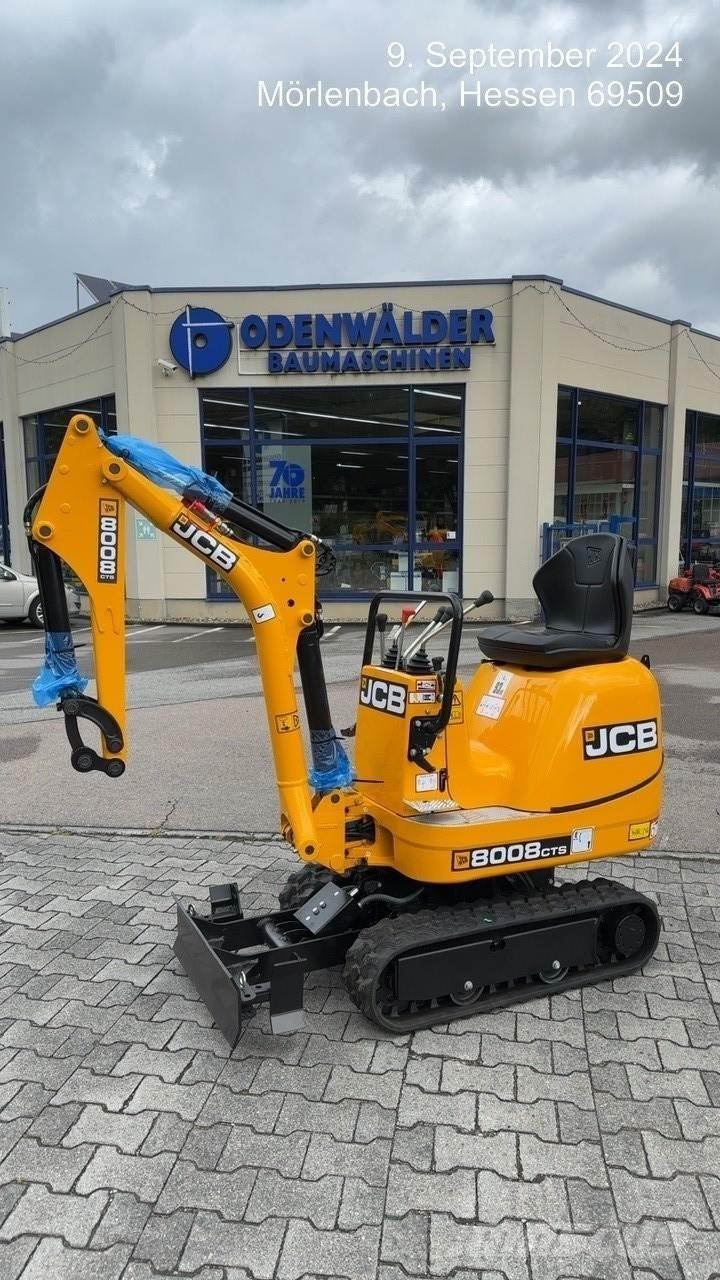 JCB 8008CTS Mini bageri < 7t