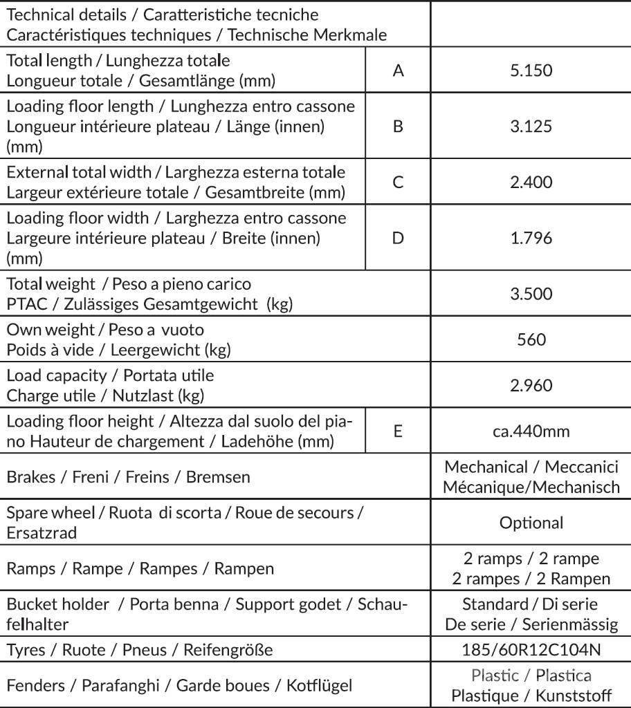CLM ALUMINIUM FLY 35 Auto prikolice