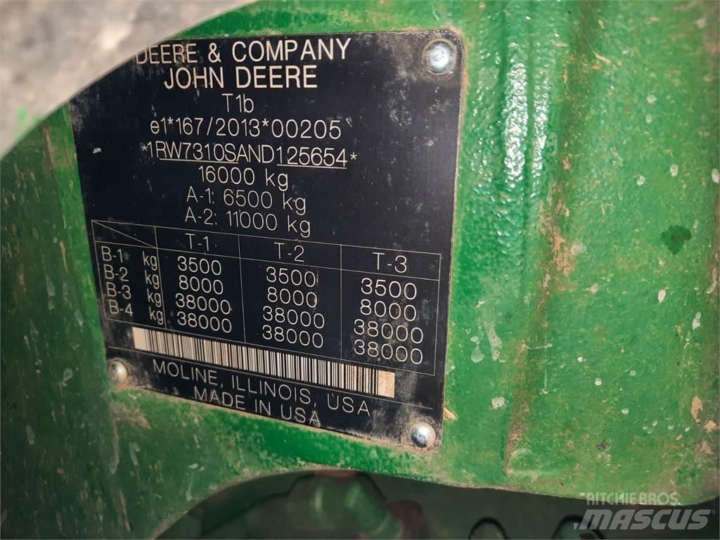 John Deere 7r310 Traktori