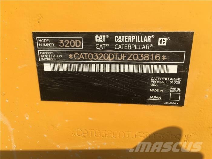 CAT 320 D L Bageri guseničari