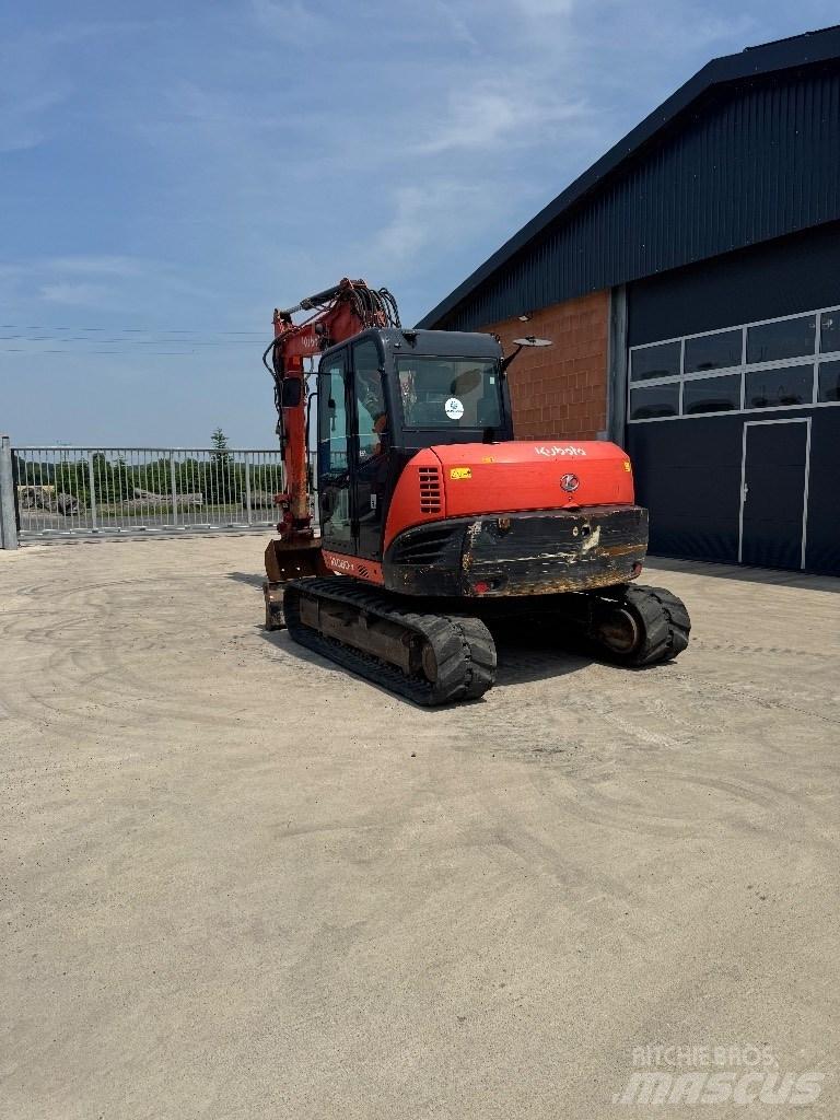 Kubota KX 080-4 Midi bageri 7t – 12t