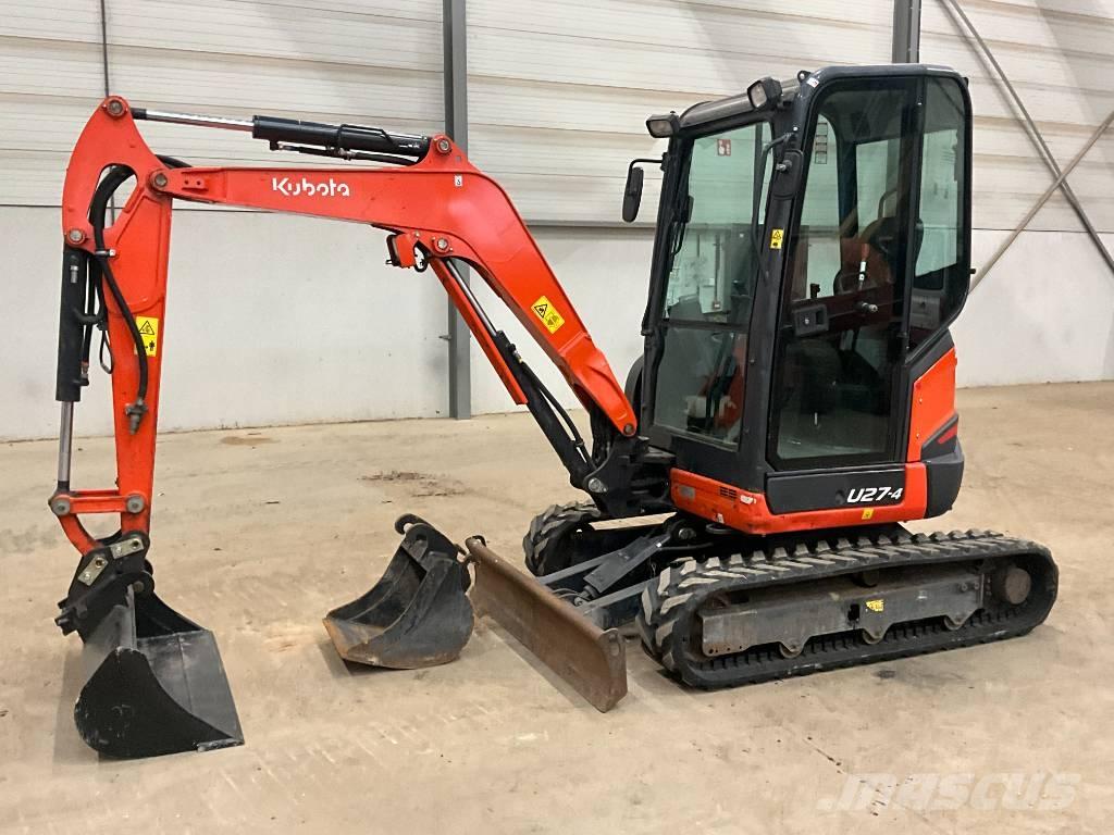 Kubota U 27-4 Mini bageri < 7t