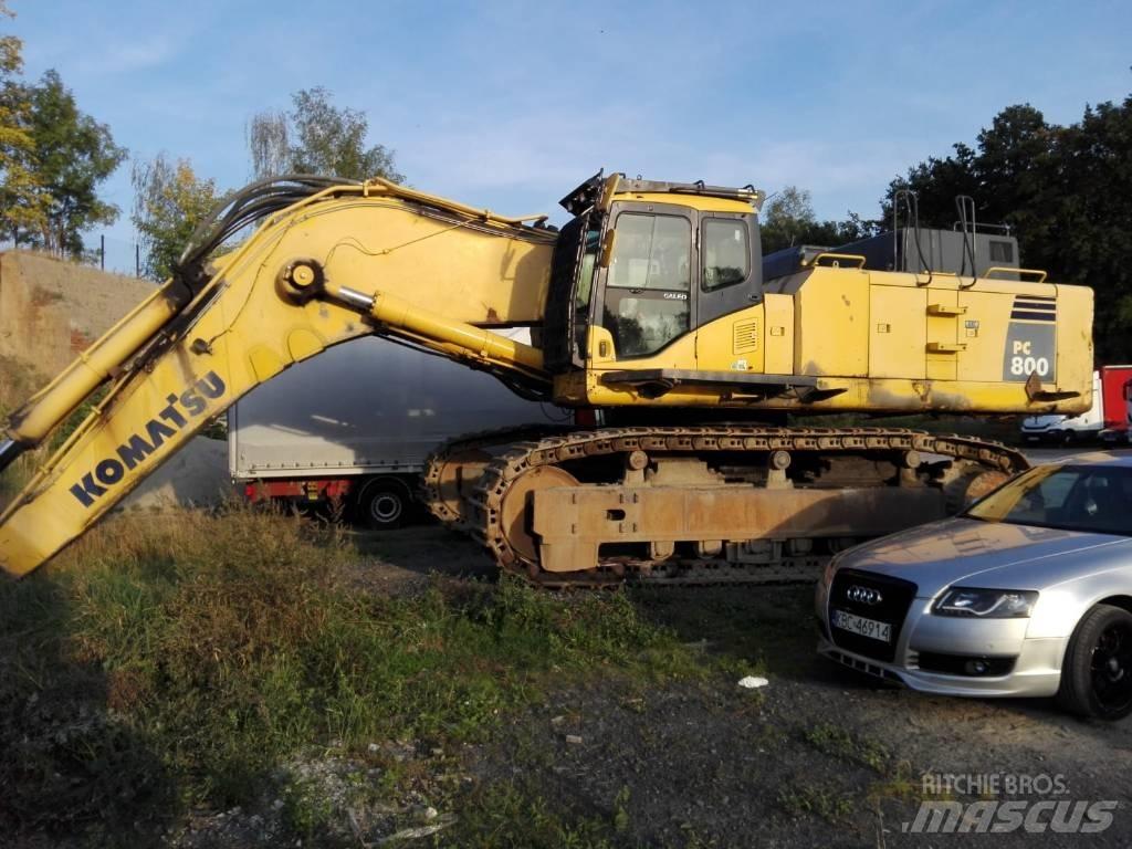 Komatsu PC800-8 Bageri guseničari
