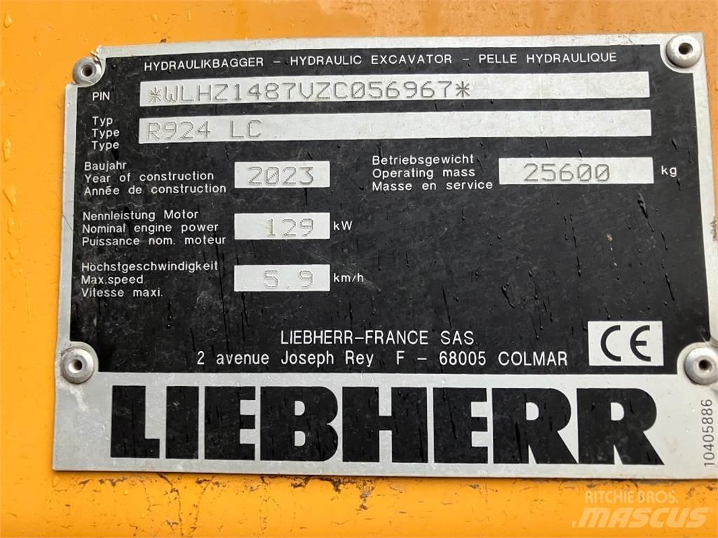 Liebherr R924 Bageri guseničari
