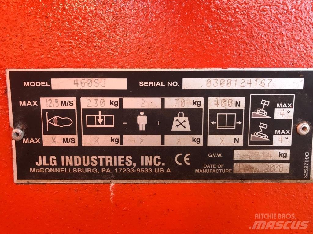 JLG 460 SJ Teleskopske podizne platforme