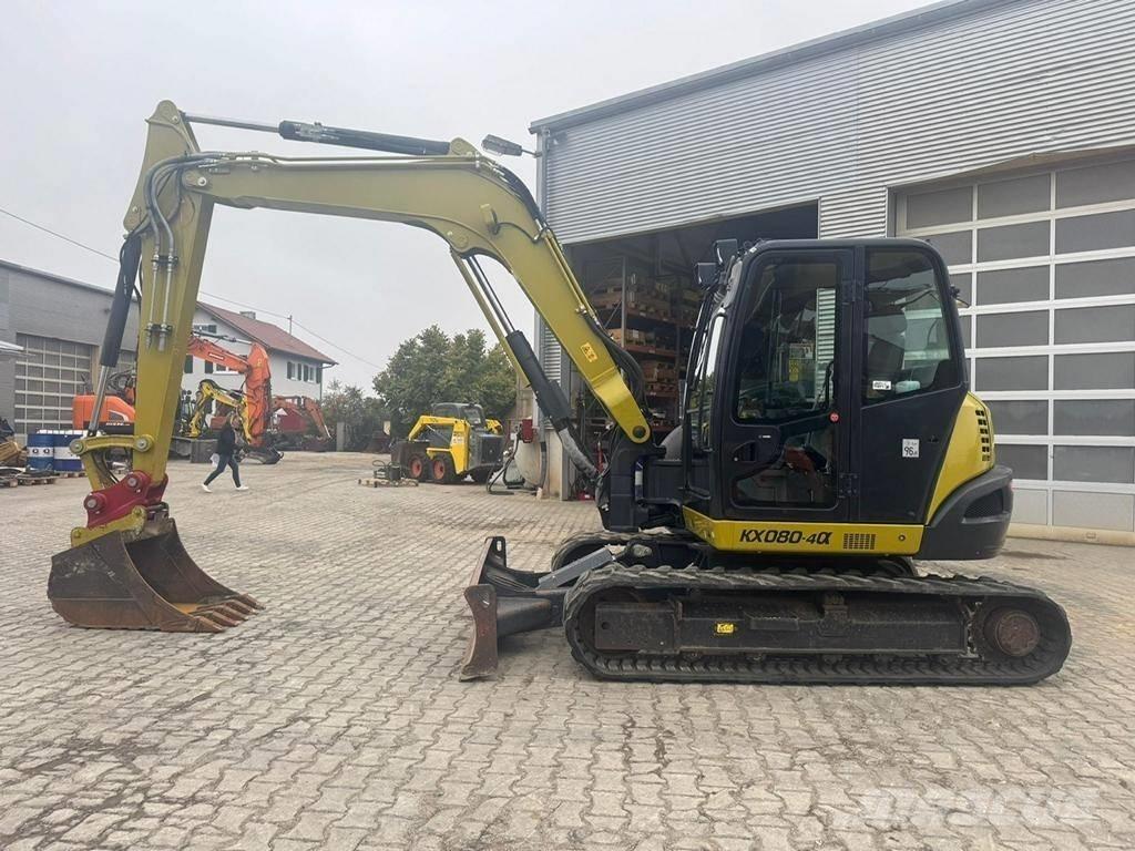 Kubota KX080-4@ Midi bageri 7t – 12t
