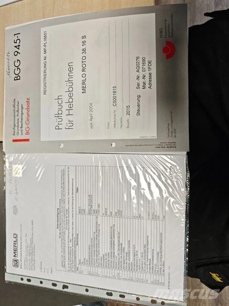 Merlo Roto 38.16S Teleskopski viljuškari