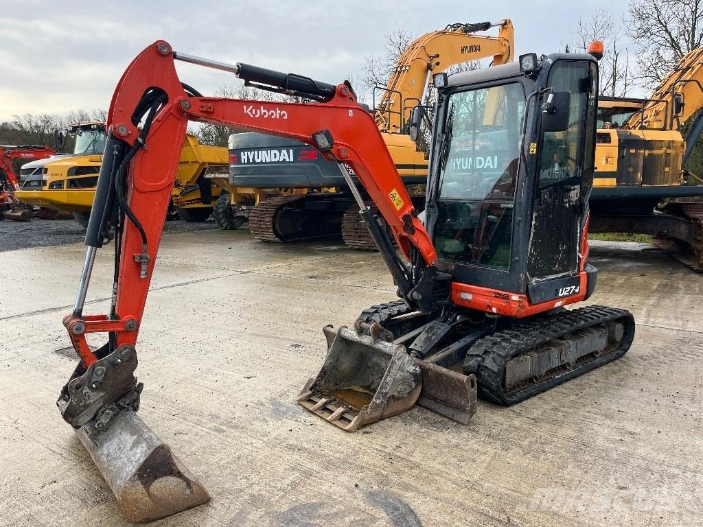 Kubota U 27-4 Mini bageri < 7t