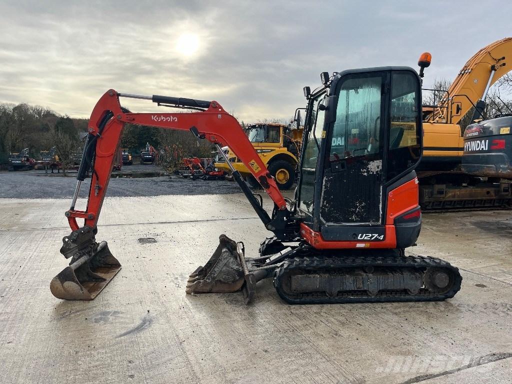 Kubota U 27-4 Mini bageri < 7t