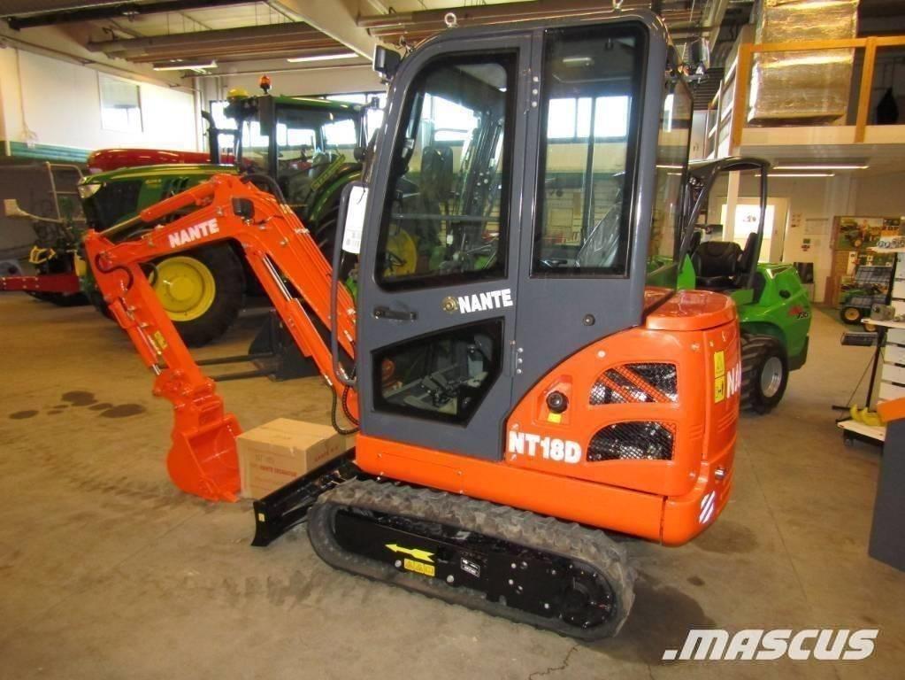 Nante NT 18 D Mini bageri < 7t