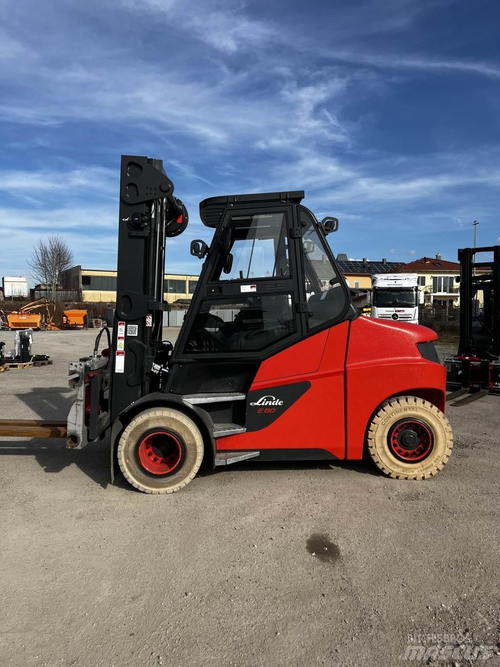 Linde E80/900 Električni viljuškari