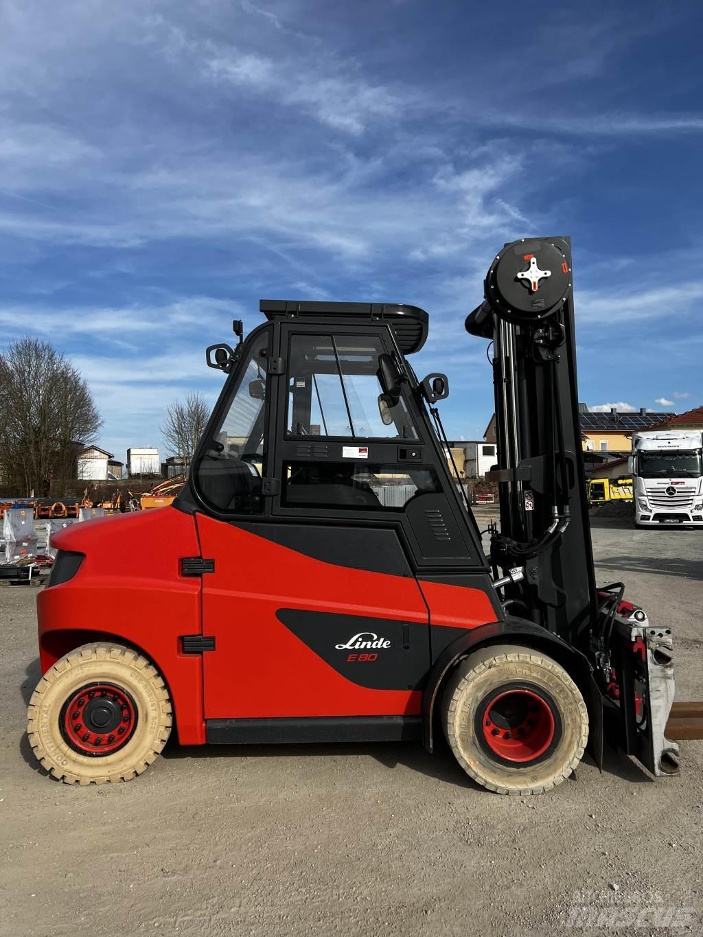 Linde E80/900 Električni viljuškari