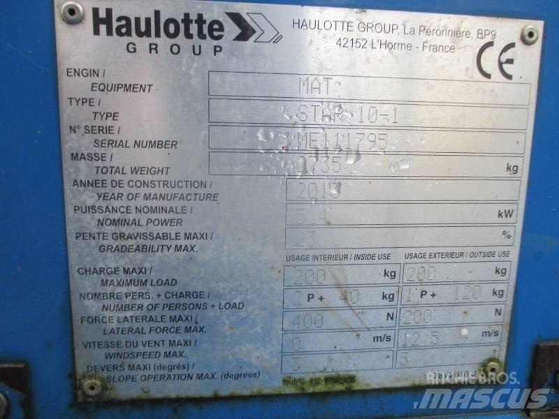 Haulotte Star 10 Jarbolne penjajuće platforme