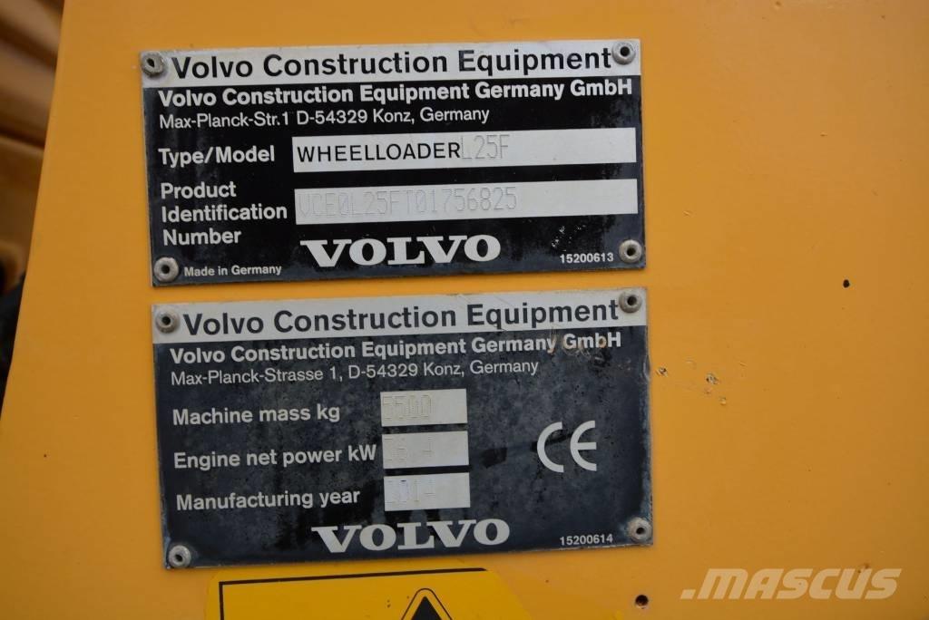 Volvo L 25 F Utovarivači na točkove