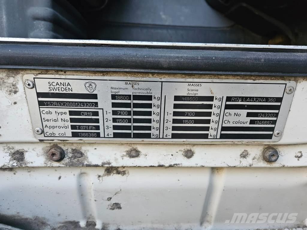 Scania 124 L 360 Tegljači